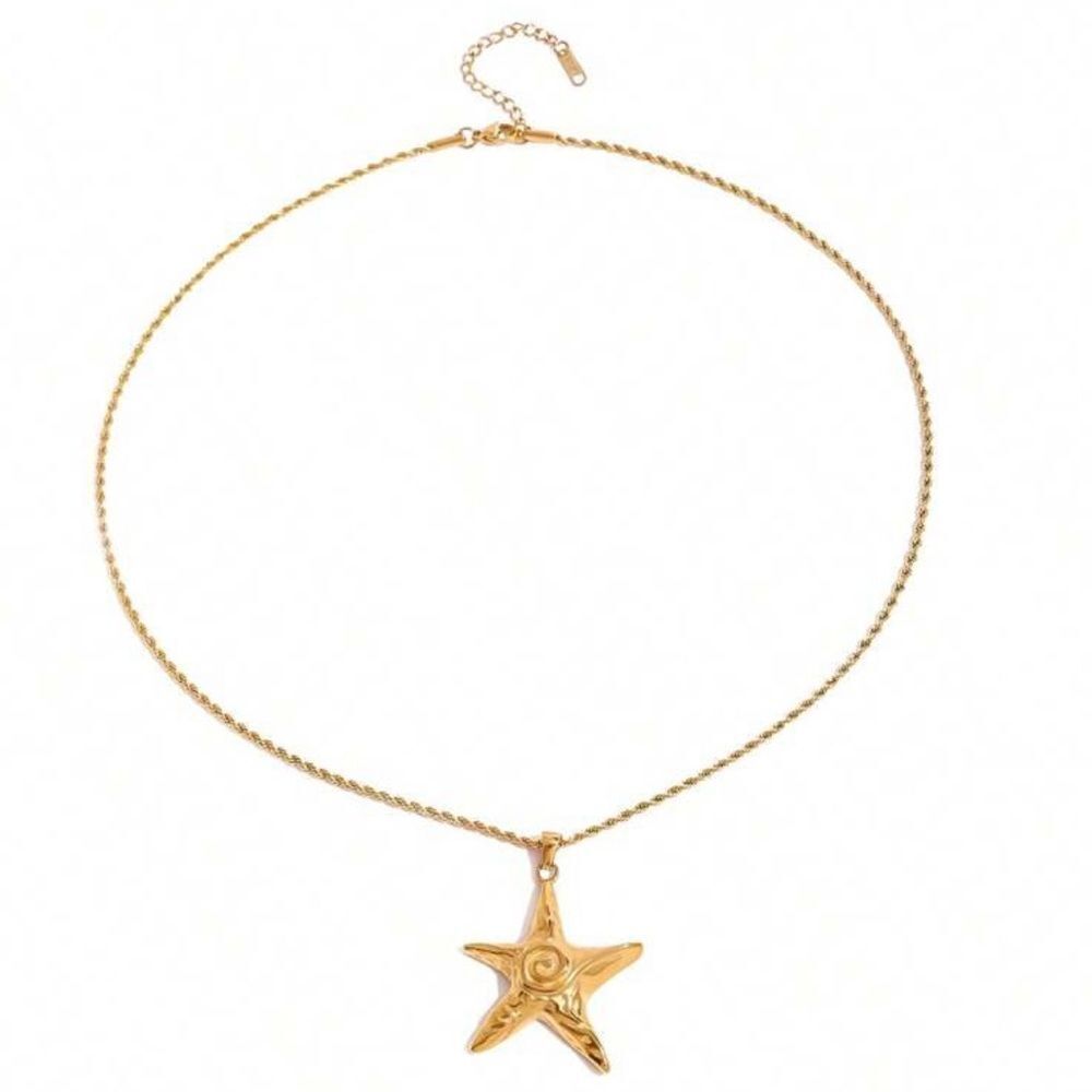 Starfish Necklace Q348